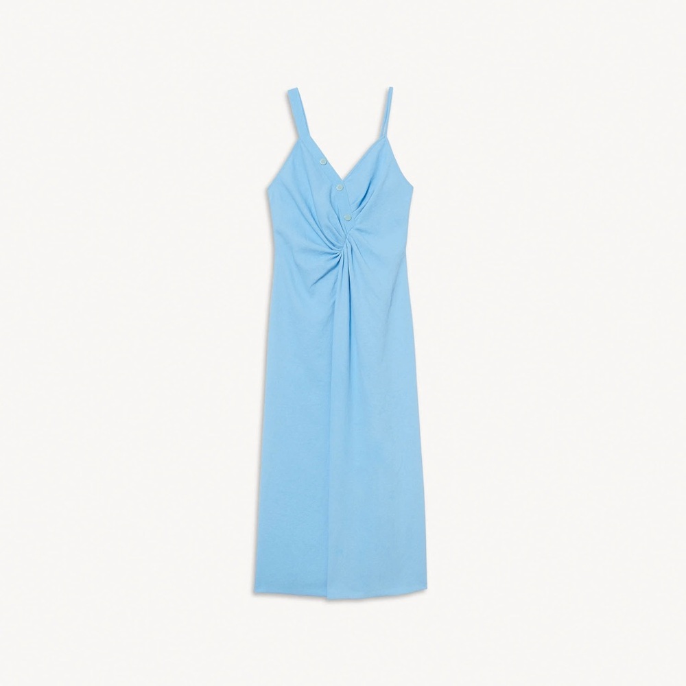 Sandro Esmee midi slit dress